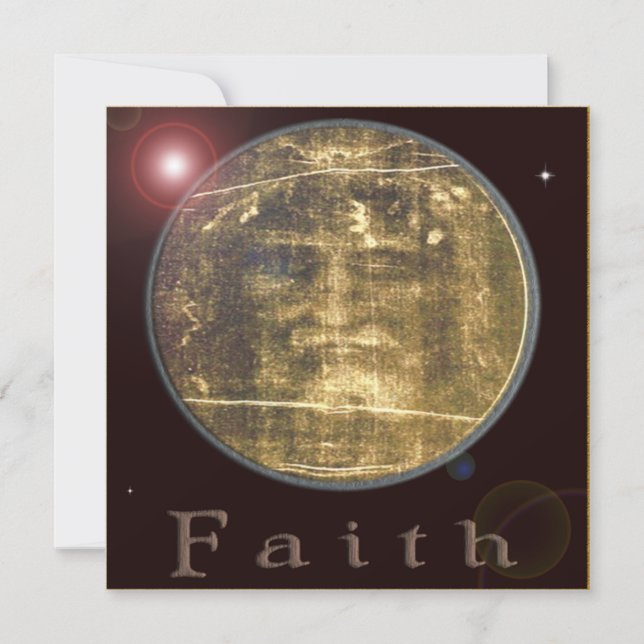 Shroud of Turin invintation (Front)