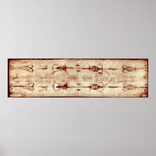 Shroud of Turin Jesus Burial Cloth Poster