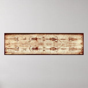 Shroud of Turin Jesus Burial Cloth Poster