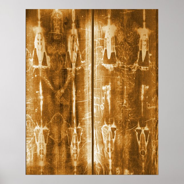 Shroud of Turin Jesus Christ Poster (Front)