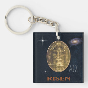 Shroud of Turin Key Ring
