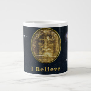 Shroud of Turin Large Coffee Mug