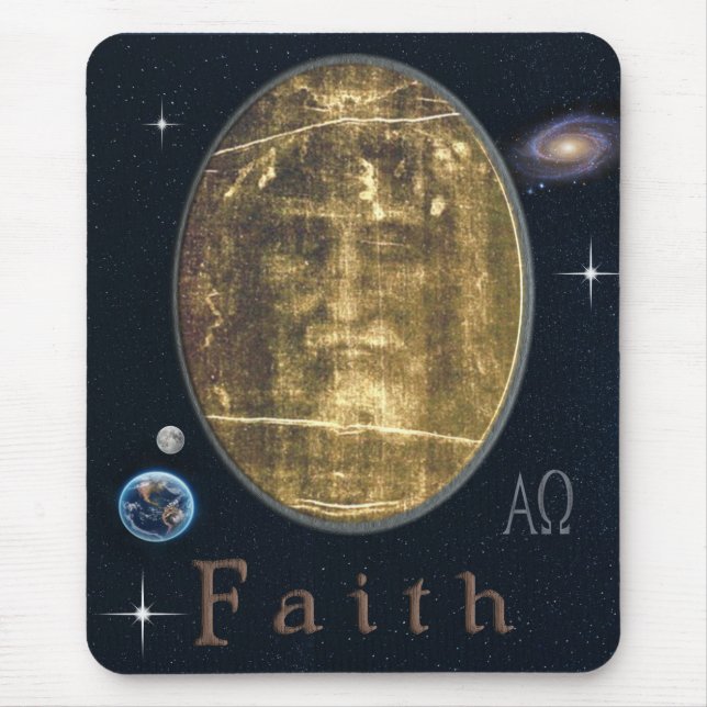 Shroud of Turin Mouse Pad (Front)