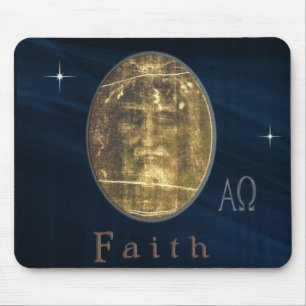 Shroud of Turin mousepad