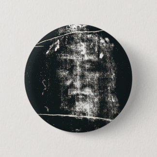 Shroud Of Turin, Negative 6 Cm Round Badge