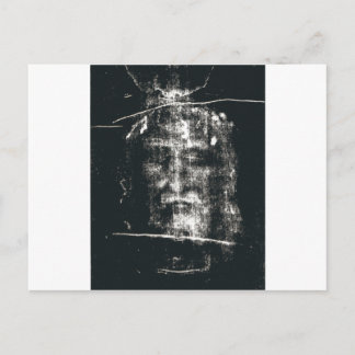 Shroud Of Turin, Negative Postcard