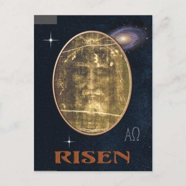 Shroud of Turin Postcard (Front)