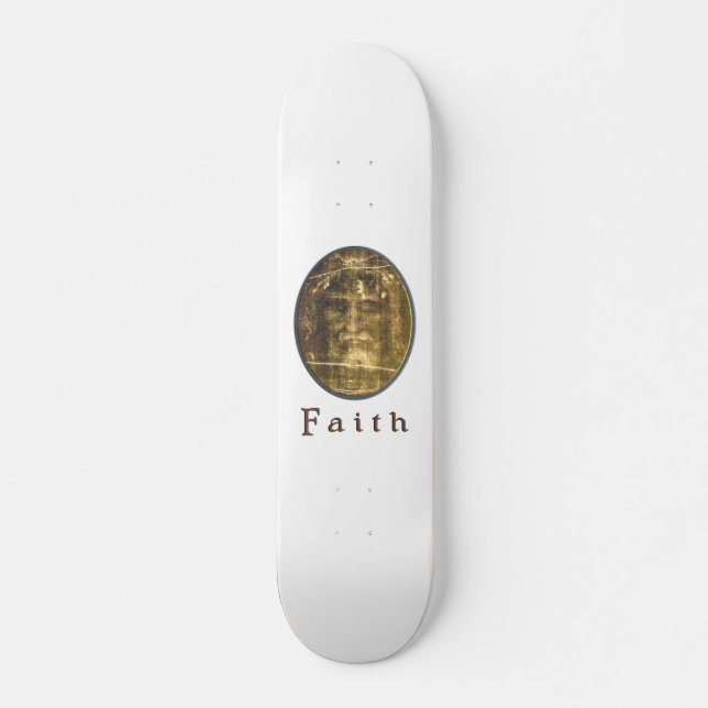 Shroud of Turin products Skateboard (Front)