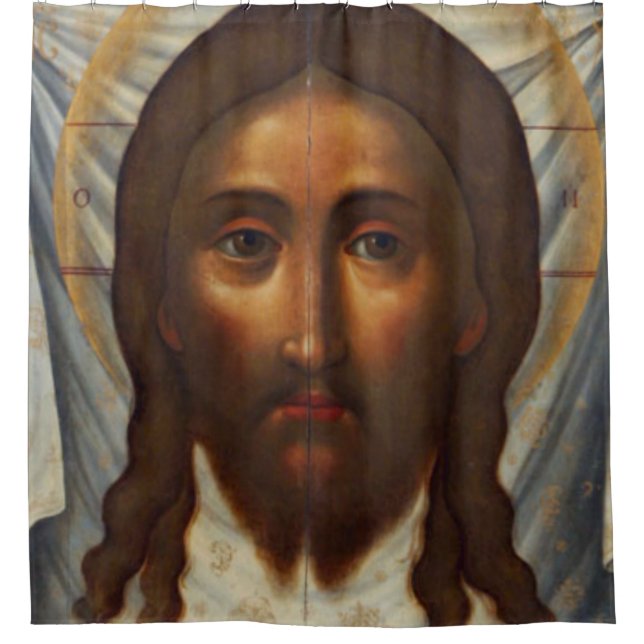 Shroud Of Turin Shower Curtain (Front)