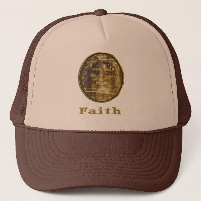 Shroud of Turin Trucker Hat (Front)