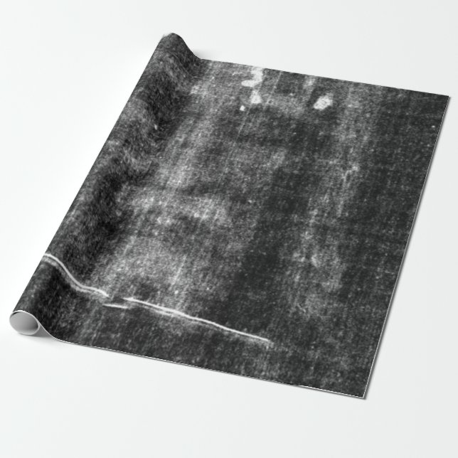 Shroud Of Turin Wrapping Paper (Unrolled)