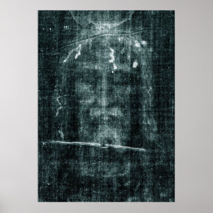 Shroud of Turn (Turin Shroud) Jesus Christ Poster