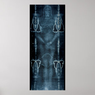 Shroud of Turn (Turin Shroud) Jesus Christ Poster