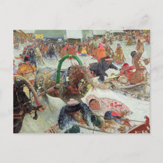 Shrovetide, 1905 postcard (Front)