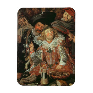 Shrovetide Revellers (The Merry Company) c.1615 (o Magnet