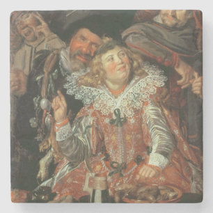 Shrovetide Revellers (The Merry Company) c.1615 (o Stone Coaster