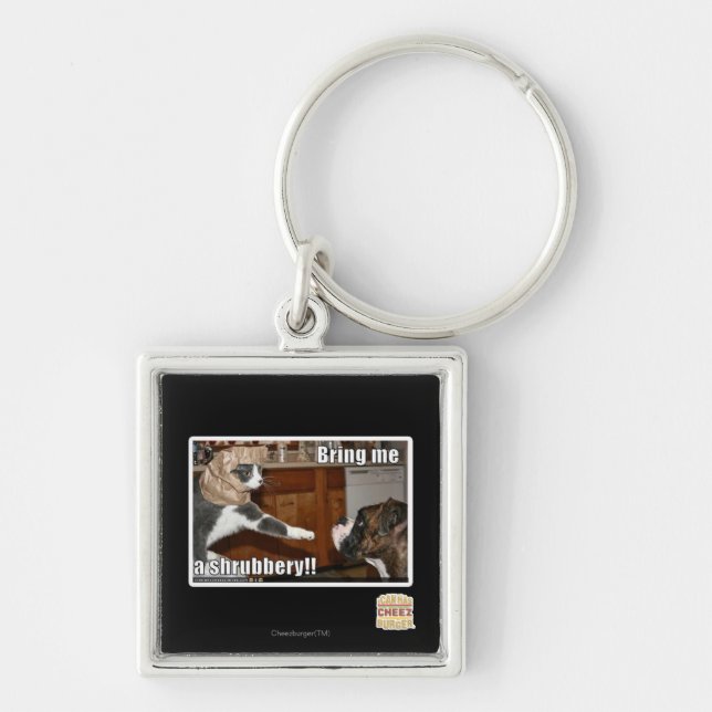 Shrubbery Key Ring (Front)