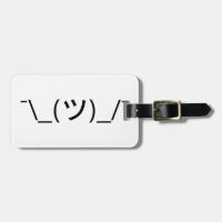 Shrug Emoticon ¯\_(ツ)_/¯ Japanese Kaomoji