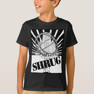 SHRUG Inspired by the Novel Atlas Shrugged T-Shirt