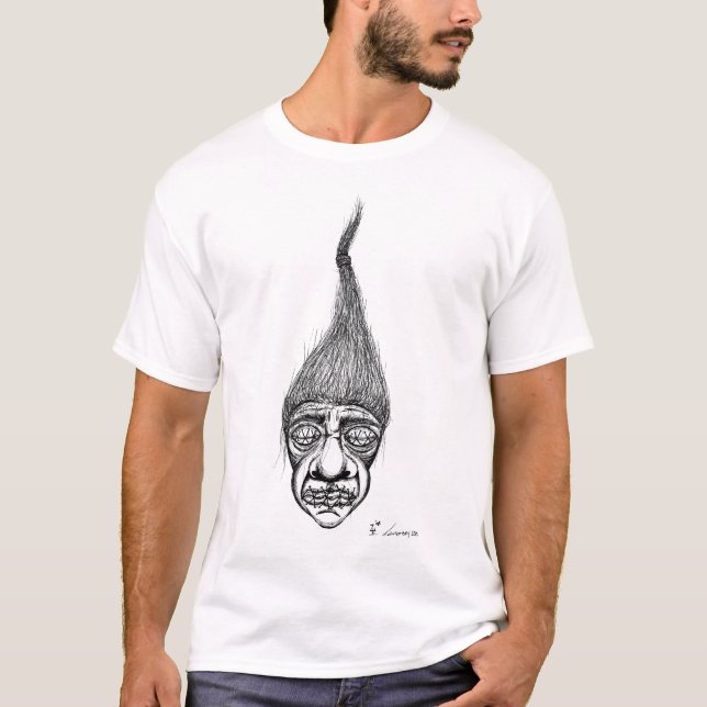 Shrunken Head, .com T-Shirt (Front)