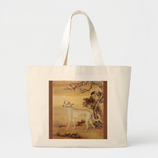 Shuanghuayao~霜花鹞 ~Greyhound ~Giuseppe Castiglione~ Large Tote Bag