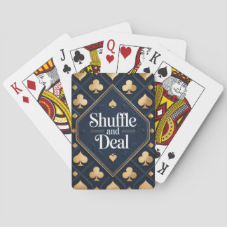 Shuffle And Deal Playing Cards