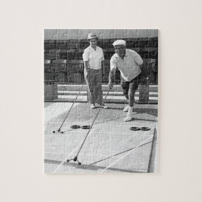 Shuffleboard Jigsaw Puzzle (Vertical)