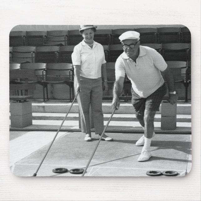 Shuffleboard Mouse Pad (Front)