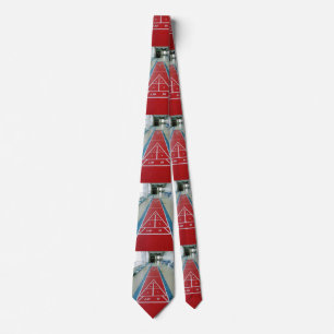 Shuffleboard on Board Two Sided Tie