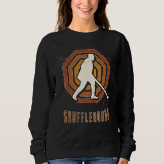 Shuffleboard Vintage Retro Classic Sport Love Sweatshirt