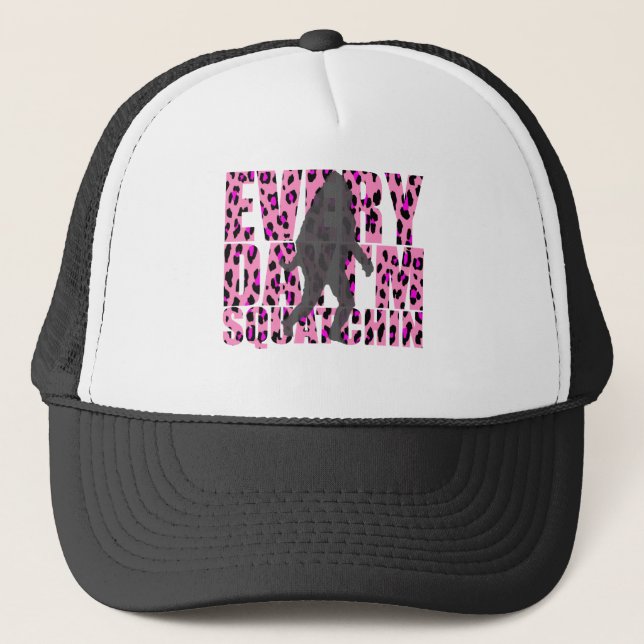 Shufflin' Sasquatch Trucker Hat (Front)