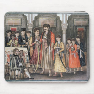 Shuja ud-daula, Nawab of Oudh  and his Ten Mouse Pad