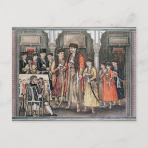 Shuja ud-daula, Nawab of Oudh and his Ten Postcard