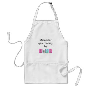 Shun periodic table name apron