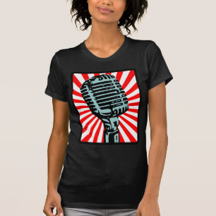 Shure 55S Vintage Microphone T-Shirt