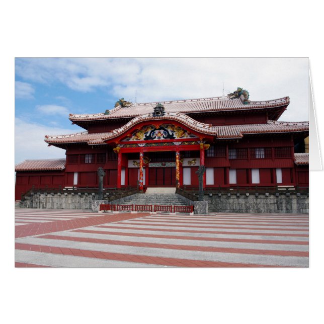 Shuri Castle in Okinawa, Japan (Front Horizontal)