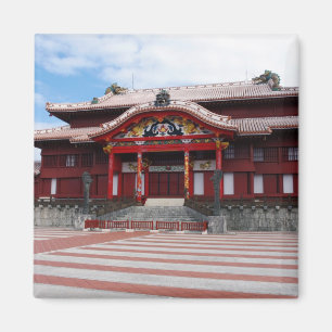 Shuri Castle in Okinawa, Japan Magnet