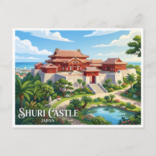 Shuri Castle Naha Japan Postcard