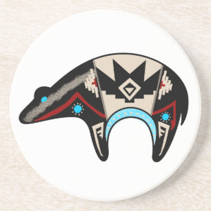 Shush - Navajo Bear Coaster