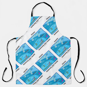 Shush! Silencing RNA Inside Biology Humour Apron