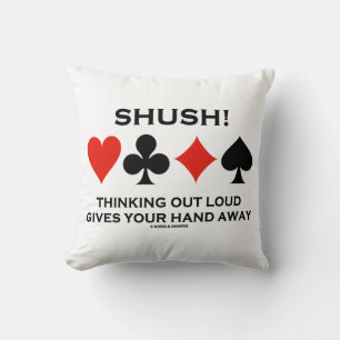 Shush! Thinking Out Loud Gives Your Hand Away Cushion