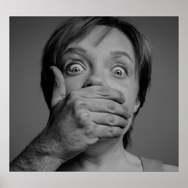 shut the mouth poster (Front)