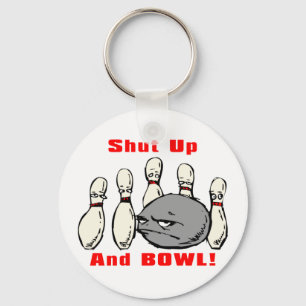 Shut-Up-And-Bowl Key Ring