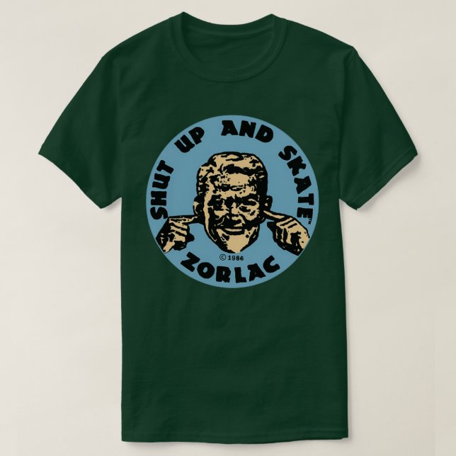 Shut up and skate T-Shirt (Design Front)