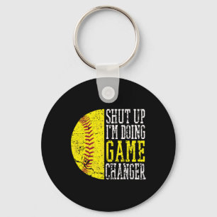 Shut Up I'm Doing Game Changer Funny Sell Player  Key Ring