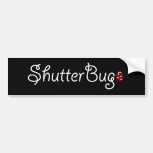 Shutter Bug Bumper Sticker