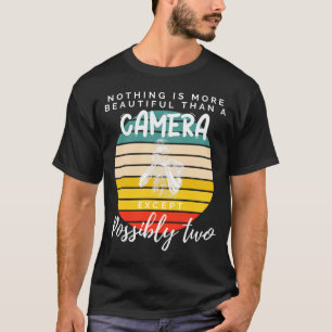 Shutter Wit: Double the Beauty Camera Humour Tee! T-Shirt