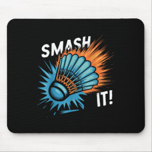 Shuttle Badminton Match  Mouse Pad