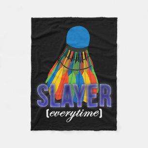 Shuttle Badminton Player Quote  Fleece Blanket