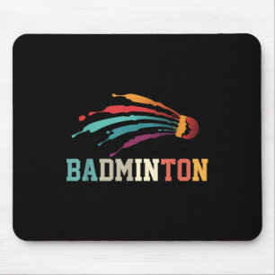 Shuttle Badminton Player Sports Racket Coach Team Mouse Pad